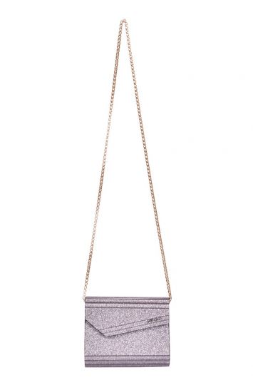 Jimmy Choo Acrylic Glitter Candy Clutch Sling Bag