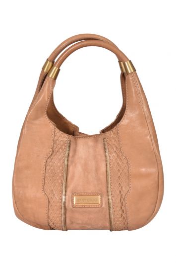 Jimmy Choo Mandah Expandable Hobo Bag