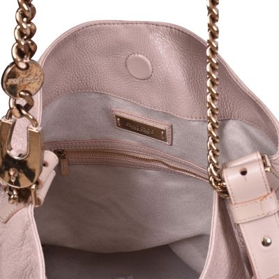 JIMMY CHOO METALLIC SHOULDER BAG