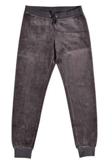 Juicy Couture Dark Grey Velour Trackpants