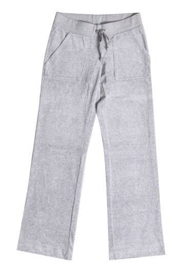 Juicy Couture Grey Velour  Trackpants