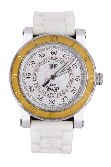 Juicy Couture Vintage White Dial Watch