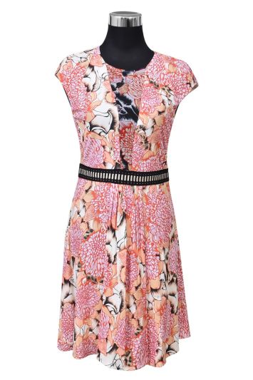 Just Cavalli Floral Print Dress