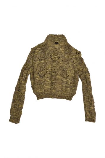Just Cavalli Knitted Green Sweater