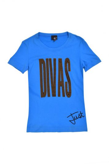 Just Cavalli Studded Divas T-Shirt