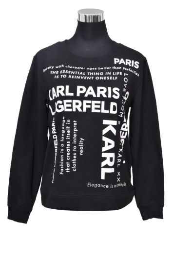 Karl Lagerfeld Logo Printed Sweatshirt