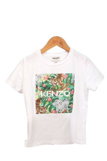 Kenzo Garden Printed 6 Years T Shirt 