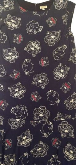 KENZO TIGER PRINT DRESS