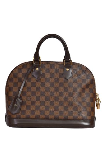 Louis VuittonAlma MMDamierEbeneHandbag