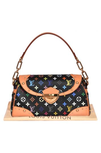 Louis Vuitton Beverly MM Multi-color Monogram Leather Handbag