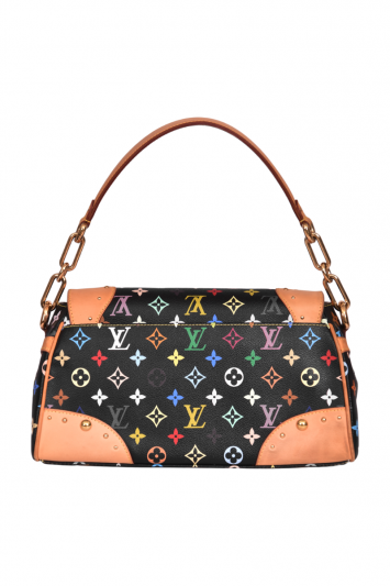 Louis Vuitton Beverly MM Multi-color Monogram Leather Handbag