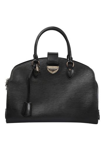 Louis Vuitton Black Epi Leather Pont- Neu Bag
