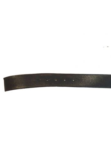 LOUIS VUITTON BLACK INITIALS BELT