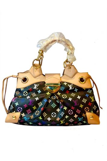 Louis Vuitton Black Multicolor Monogram Ursula Bag