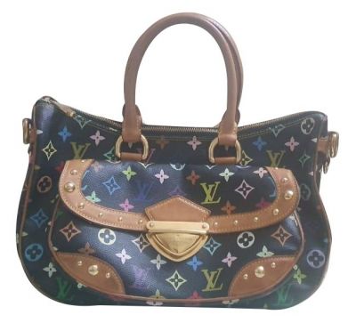 LOUIS VUITTON BLACK MULTICOLORE MONOGRAM CANVAS RITA BAG