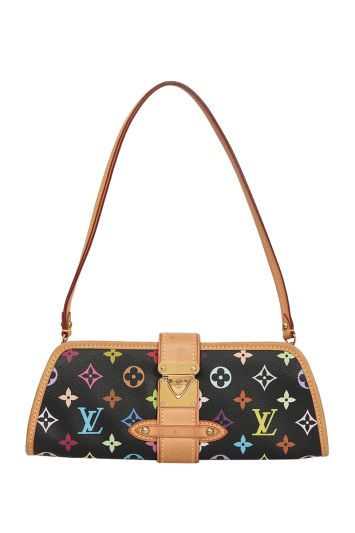 Louis Vuitton Black Multicolour Shirley Shoulder Bag