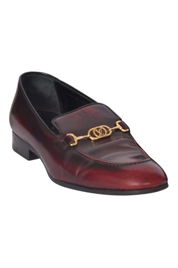 Louis Vuitton Cherry Tanned Loafers