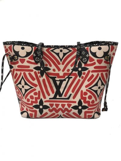 Louis Vuitton Crafty Neverfull MM Tote Bag