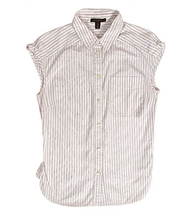 LOUIS VUITTON CUT SLEEVES MONOGRAM SHIRT