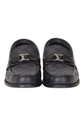 Louis Vuitton Damier Logo Loafers