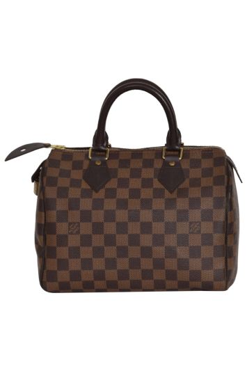 Louis Vuitton Damier Speedy 25 Handbag RT152-102