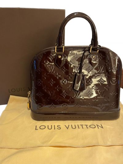 Louis Vuitton Monogram Alma Amarante PM Bag
