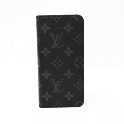 LOUIS VUITTON MONOGRAM ECLIPSE PHONE FLIP COVER