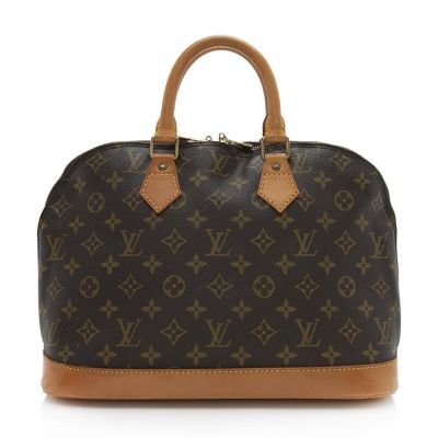 Louis Vuitton Monogram Alma PM, Brown, One Size