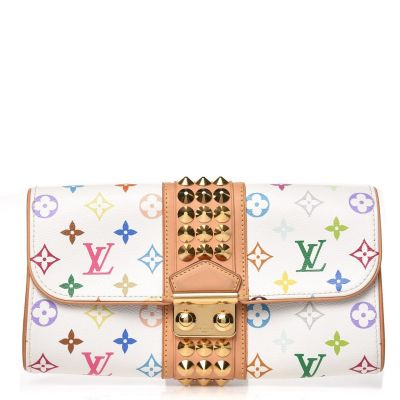 LOUIS VUITTON MONOGRAM MULTICOLOR COURTNEY CLUTCH