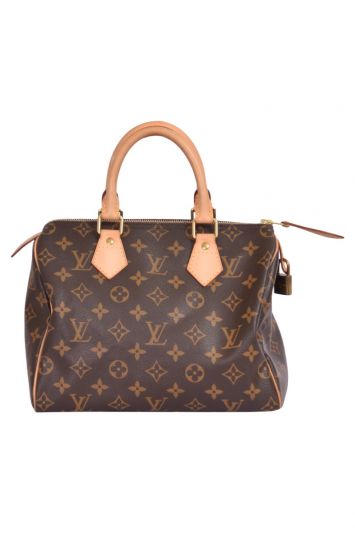 Louis Vuitton Monogram Speedy 25 Handbag RT142-10