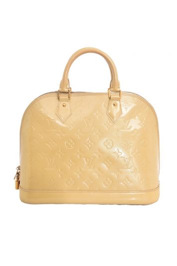 Louis Vuitton Alma Handbag Monogram Vernis PM at 1stDibs