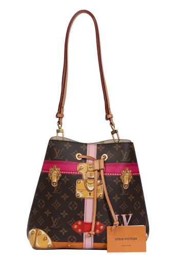 Louis Vuitton NeoNoe Limited Edition Summer Trunks Monogram Canvas Handbag BAG