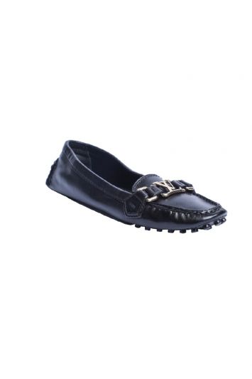 Louis Vuitton Patent Leather Slip On Loafers