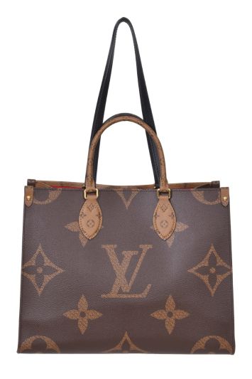 Louis Vuitton Reverse Monogram On the Go MM Handbag