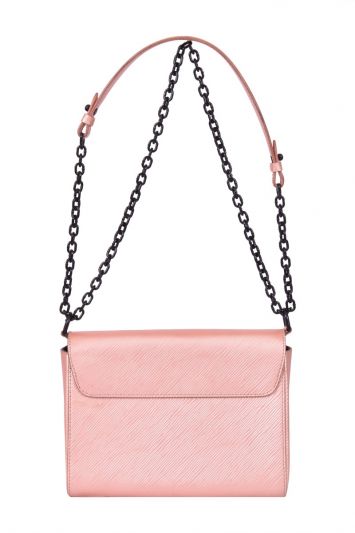 Louis Vuitton - Authenticated Twist Handbag - Leather Pink Plain for Women, Very Good Condition