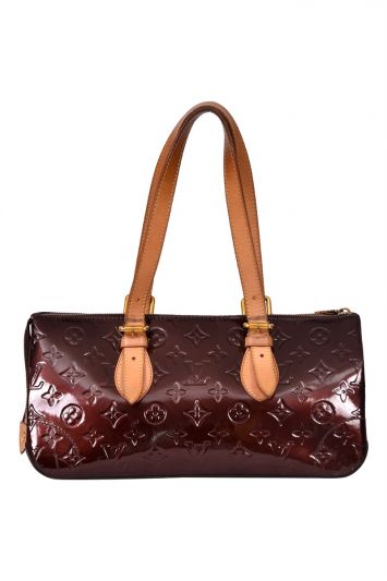 Louis Vuitton Burgundy Monogram Mini Lin Idylle Neverfull MM Tote