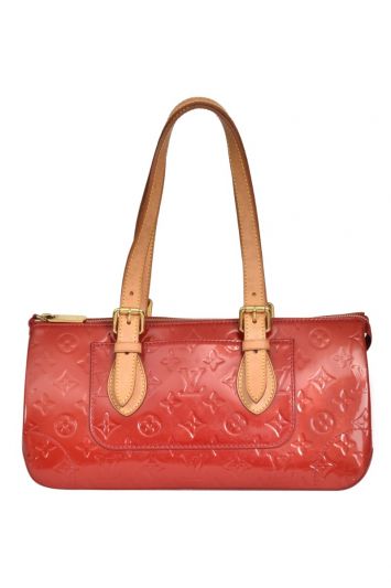 Louis Vuitton Rosewood Avenue Red Pomme D’amour Vernis Leather