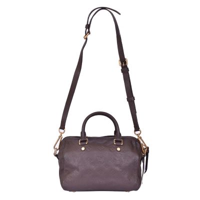 LOUIS VUITTON SPEEDY 25 MONOGRAM EMPREINTE BANDOULIERE BAG