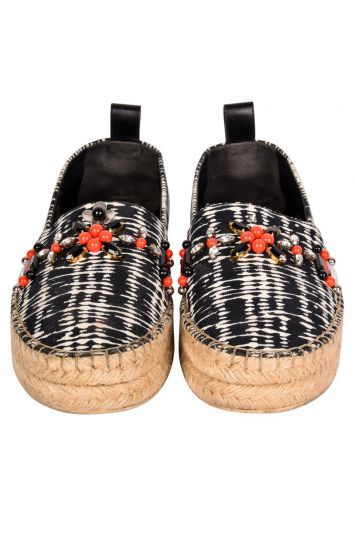 LOUIS VUITTON STUDDED LOAFERS