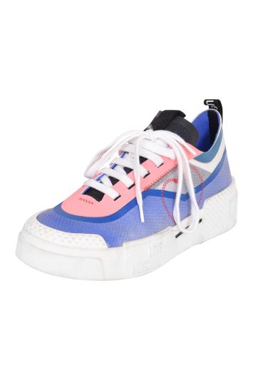 Love Moschino Colorblock Lace Up Sneakers