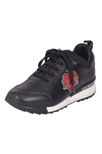 Love Moschino Graphic Patch Sneakers