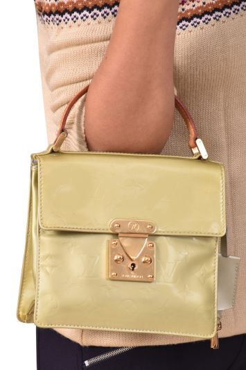Louis Vuitton Spring Street Patent Leather Shoulder Bag