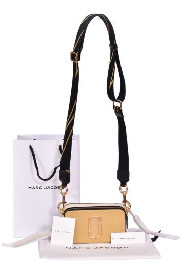 Marc Jacobs Gold Snap Shot Bag