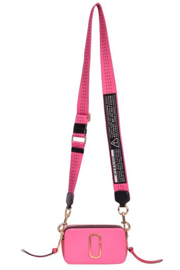 Marc Jacobs Pink Snapshot Crossbody Bag