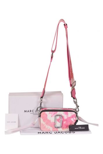 Marc Jacobs The TieDye Snapshot Pink Crossbody Bag