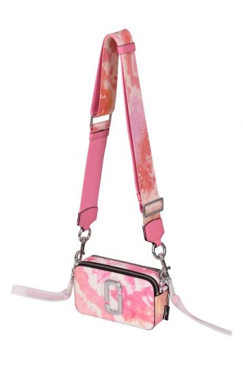 Marc Jacobs The TieDye Snapshot Pink Crossbody Bag