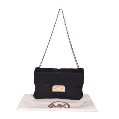 MICHAEL KORS BLACK SLING BAG