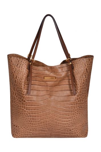 Michael Kors Brown Snakeskin Handbag