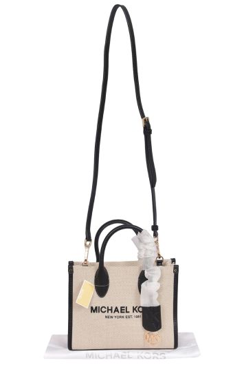 Michael Kors XS Extra Small Leather Carryall Tote Crossbody Bag Handbag  Purse | eBay