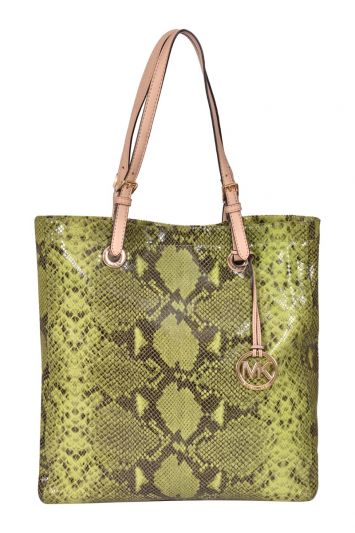 Michael Kors Snake Skin Embossed Tote Bag